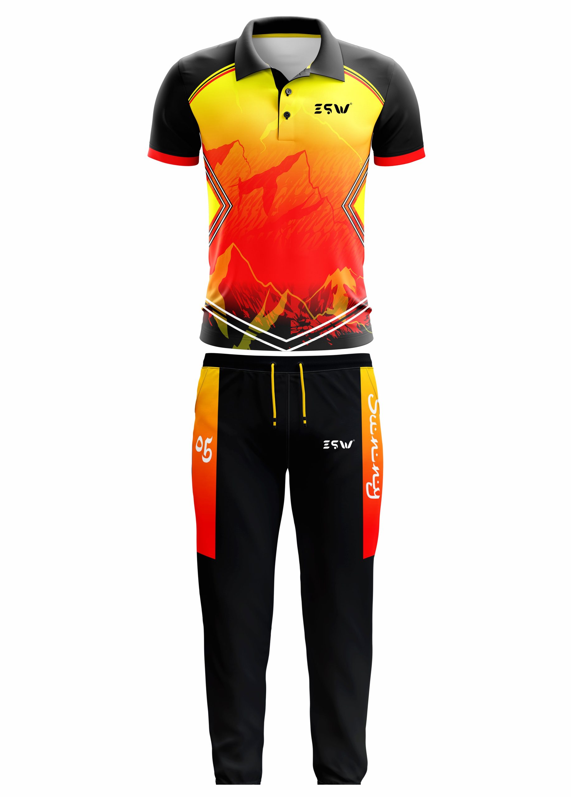 Black and Orange Evolution Sportswear